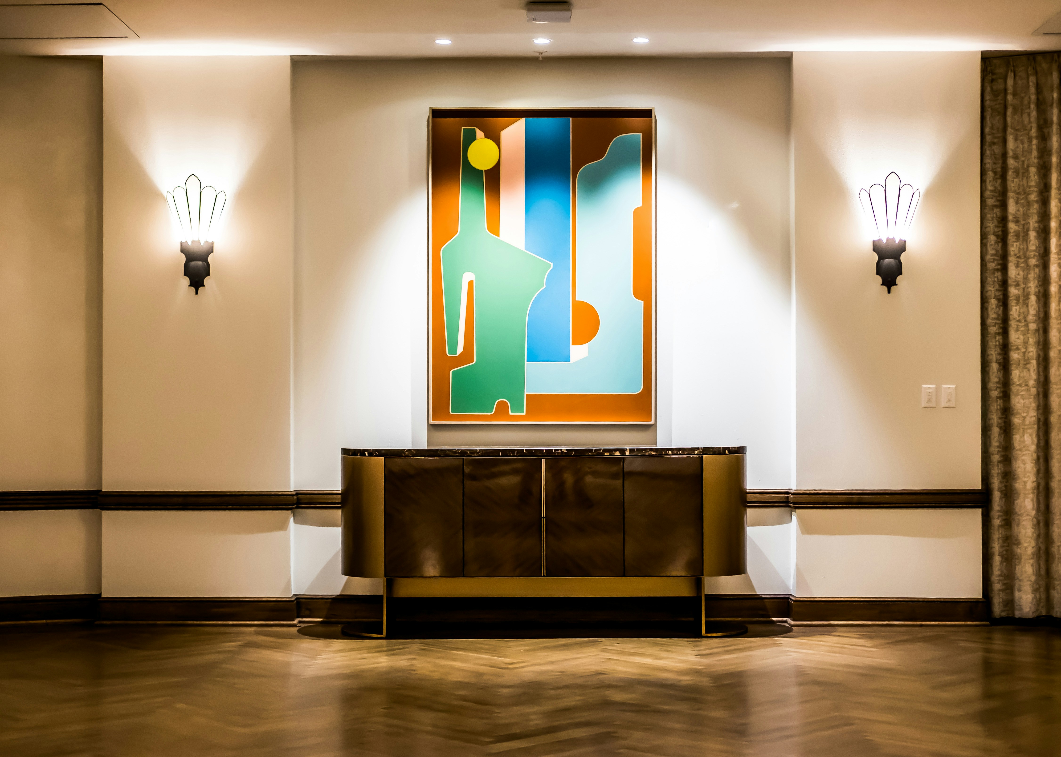 Hotel restaurant and dining area